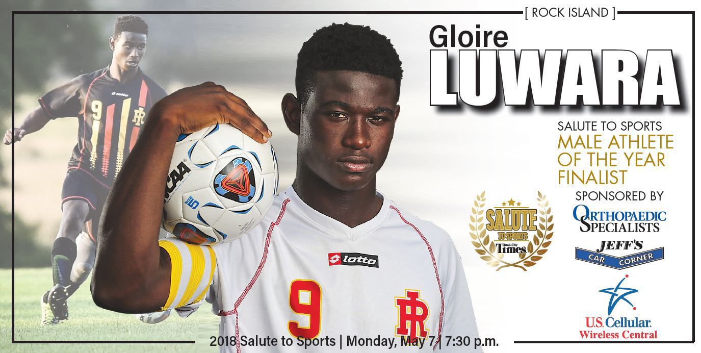 Rock Island's Gloire Luwara